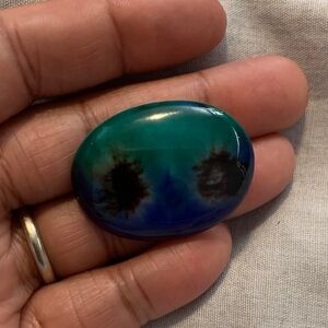 Vintage West Germany porcelain Brooch